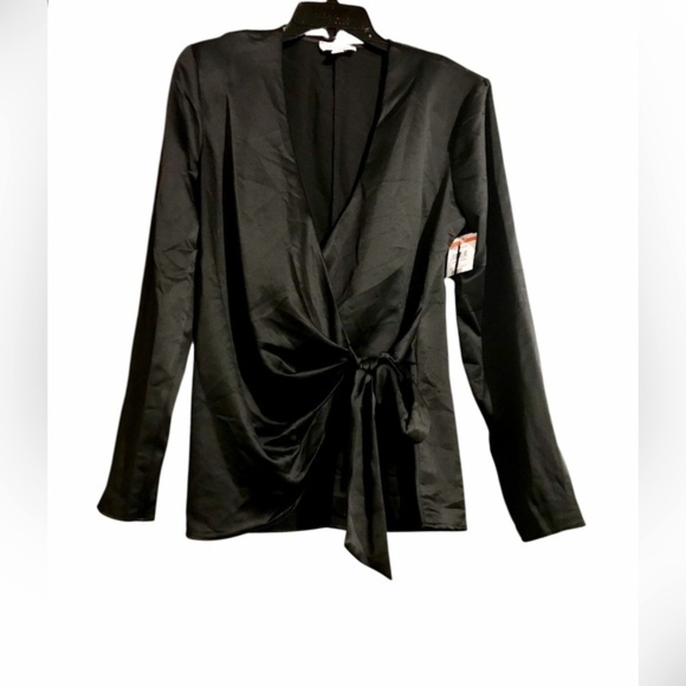 Topshop Black Blouse